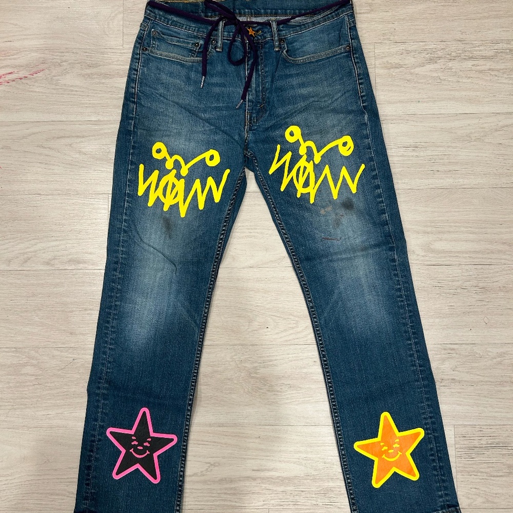 ASSPIZZA PUFFPRINT LEVIS DENIM 2021